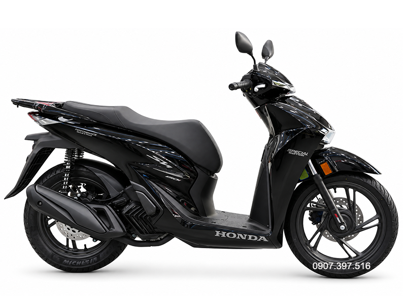 Honda SH150i Ý đen bóng 2027 tại Hải Phòng - Sơn bóng lịch sự, tiện ích cho mỗi ngày