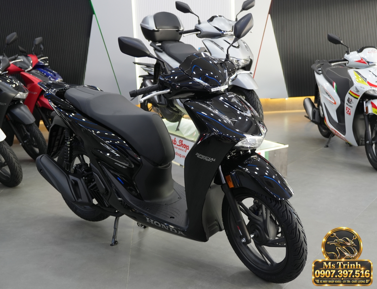 Honda SH150i Ý đen bóng 2027 tại Hải Phòng - Sơn bóng lịch sự, tiện ích cho mỗi ngày