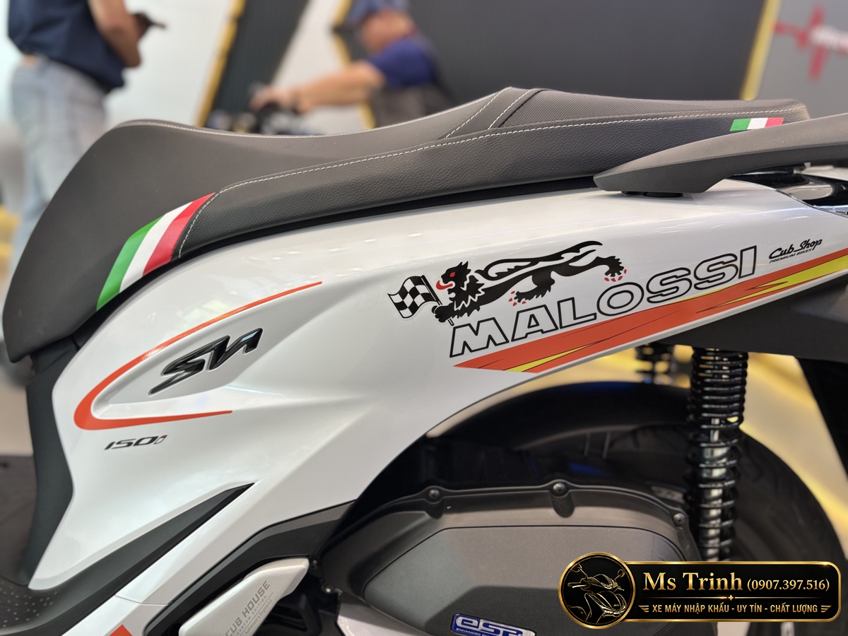 Honda SH150 Ý Malossi 2026 tại Hải Phòng - Tem custom thể thao, dáng SH thanh lịch