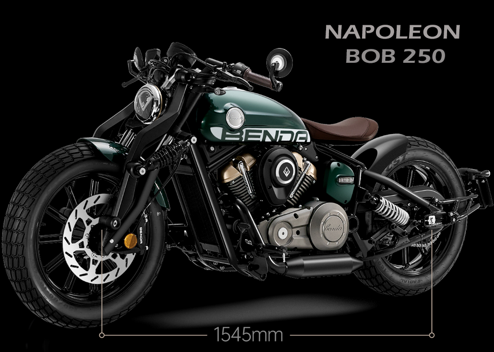 Benda Napolenon Bobber 250, Phân Phối Chính Hãng, Cao Cấp, Giá Rẻ tại Hải Phòng