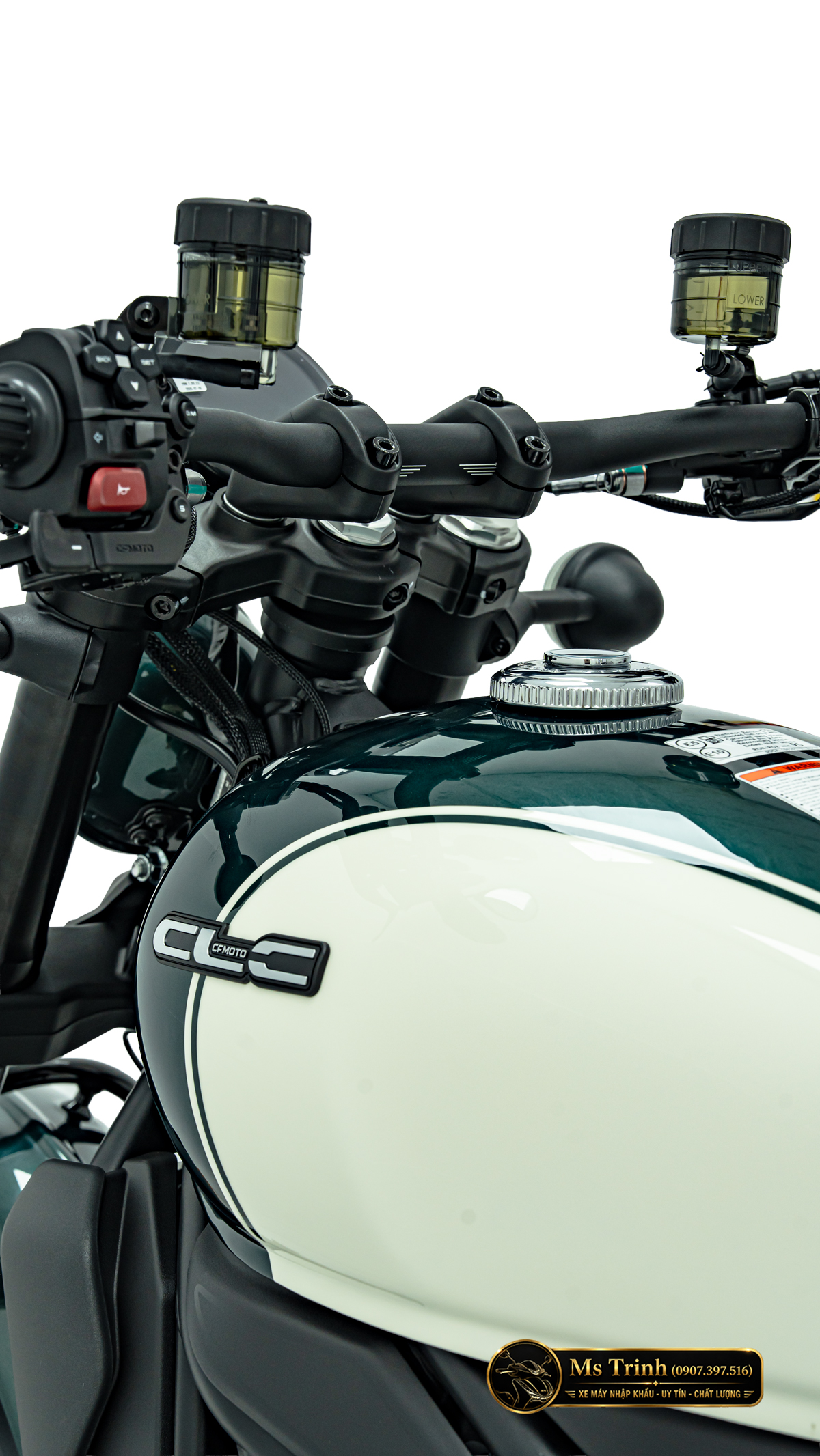 CFMOTO 450CL-C AMT Hải Phòng Cruiser 449cc số tự động, giá 167 triệu