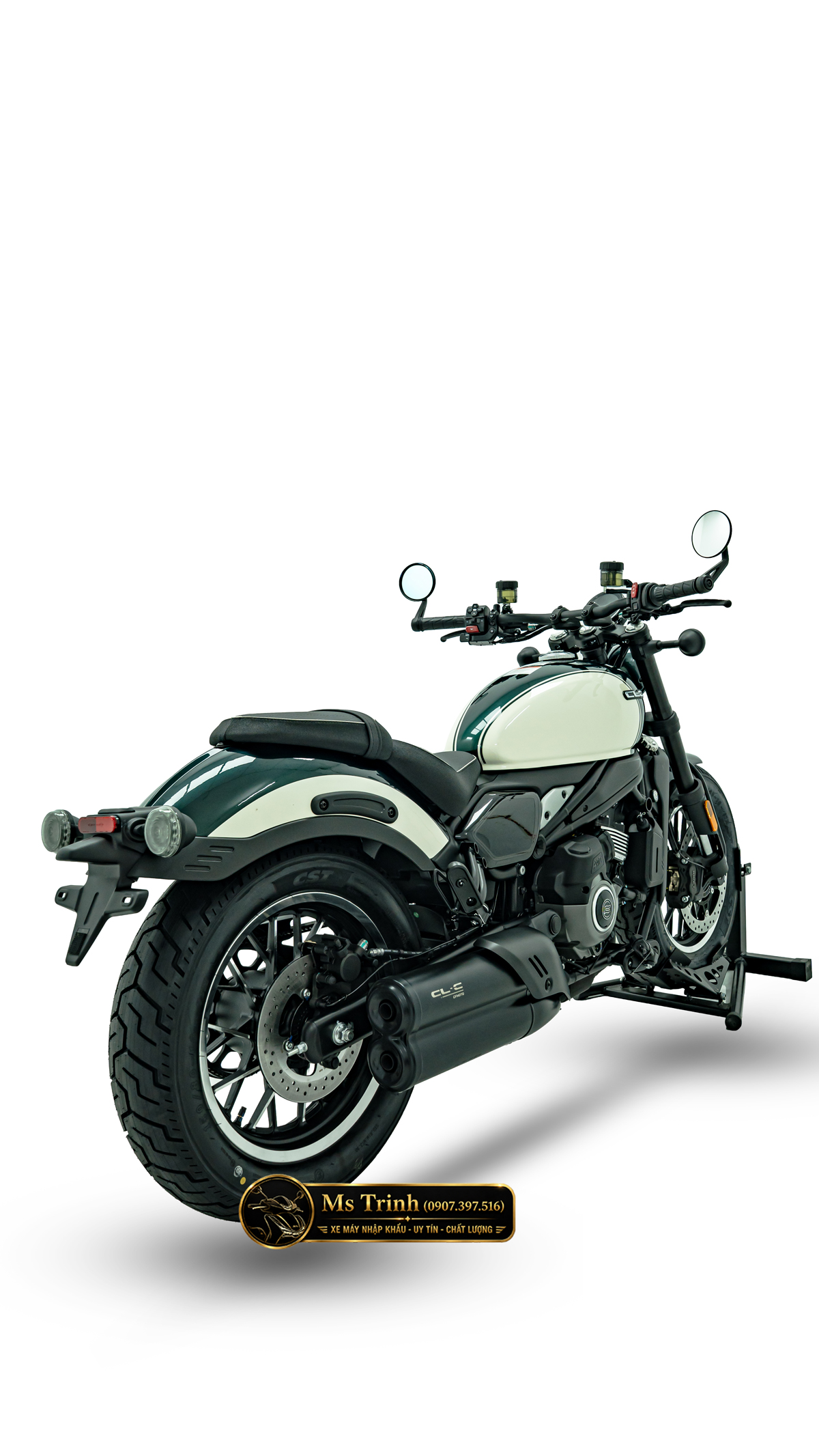 CFMOTO 450CL-C AMT Hải Phòng Cruiser 449cc số tự động, giá 167 triệu