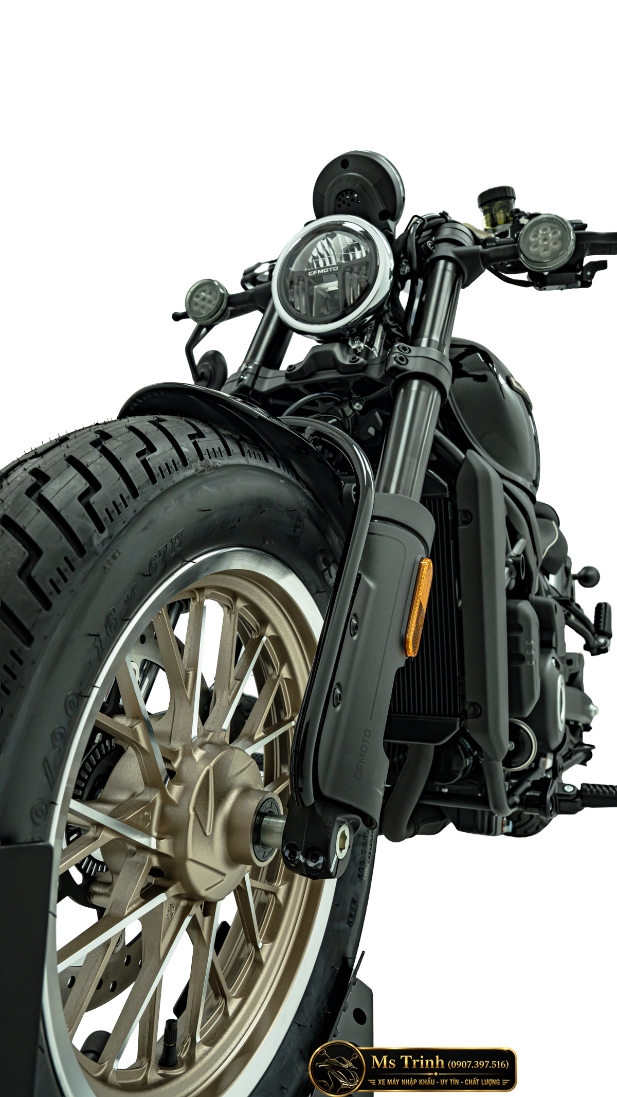 CFMOTO 450CL-C AMT Hải Phòng Cruiser 449cc số tự động, giá 167 triệu