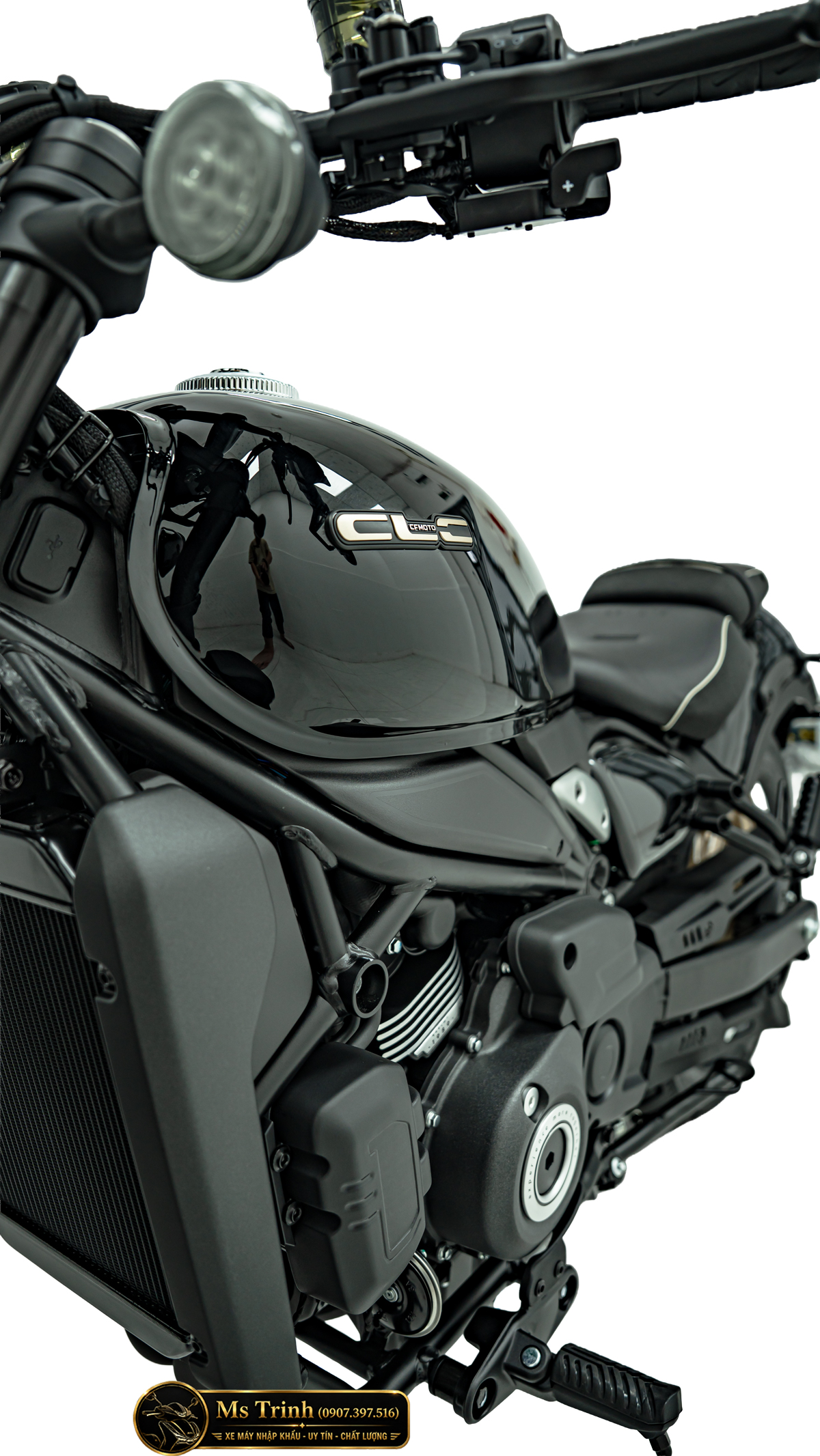 CFMOTO 450CL-C AMT Hải Phòng Cruiser 449cc số tự động, giá 167 triệu