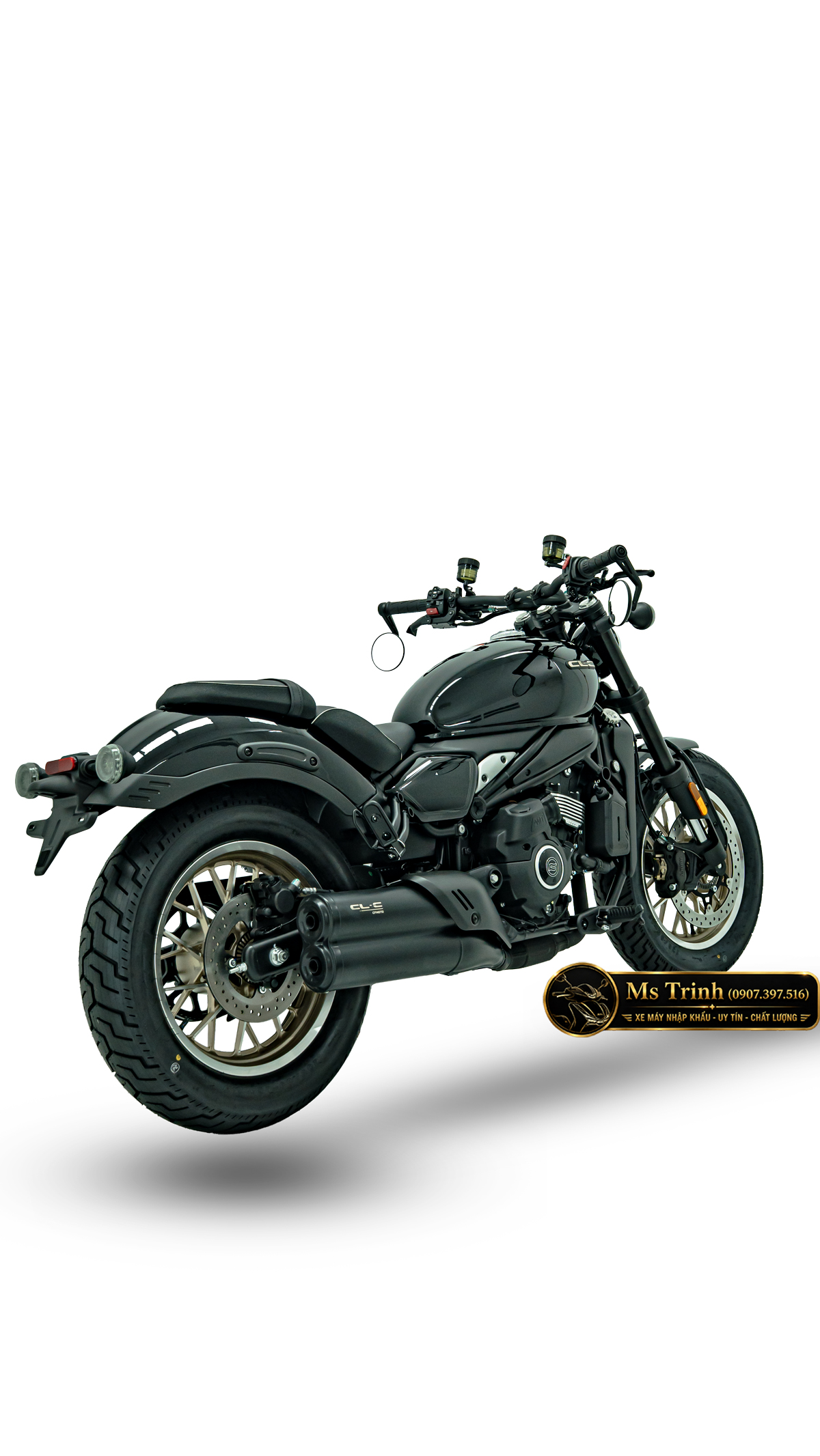 CFMOTO 450CL-C AMT Hải Phòng Cruiser 449cc số tự động, giá 167 triệu
