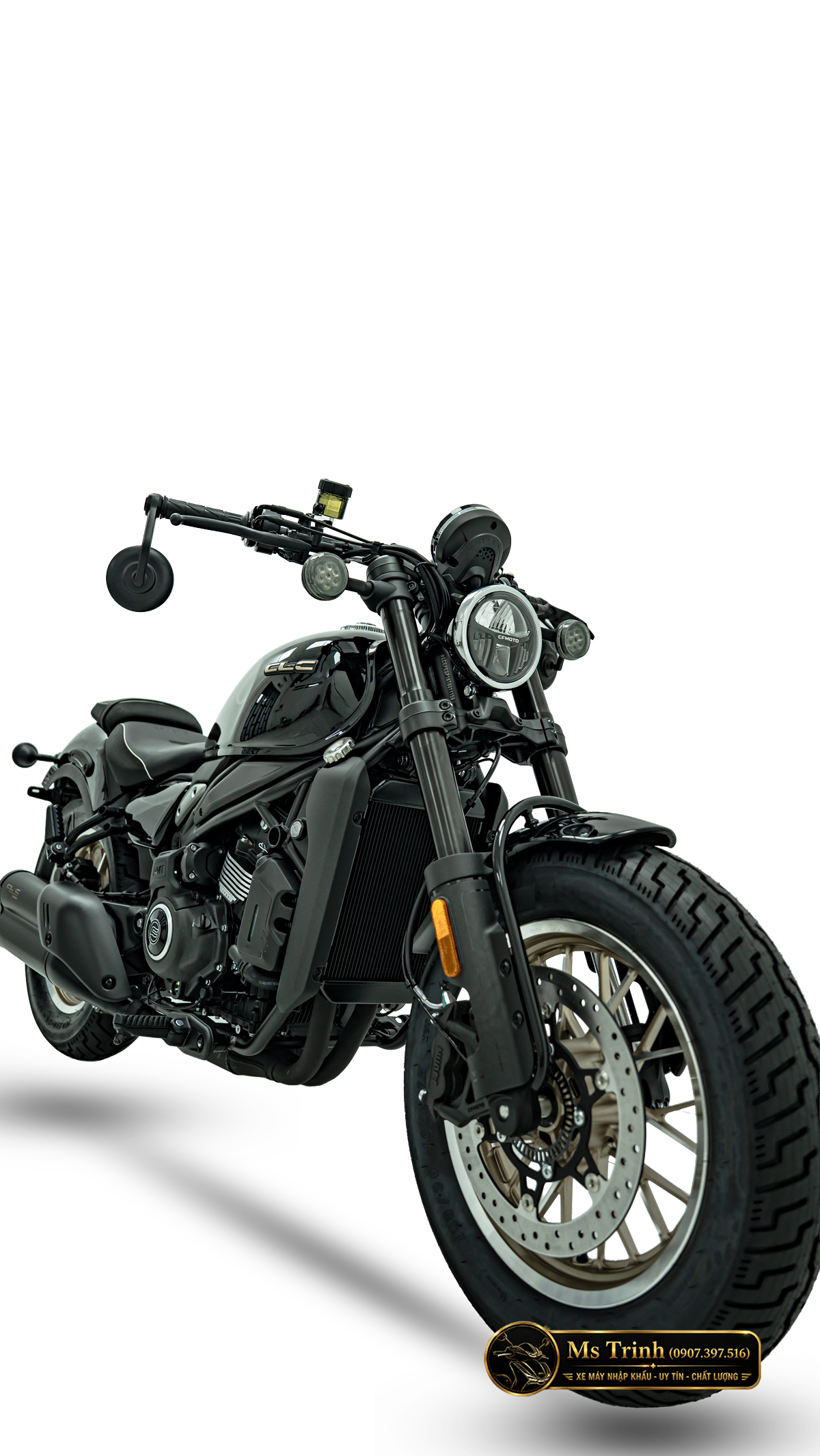 CFMOTO 450CL-C AMT Hải Phòng Cruiser 449cc số tự động, giá 167 triệu