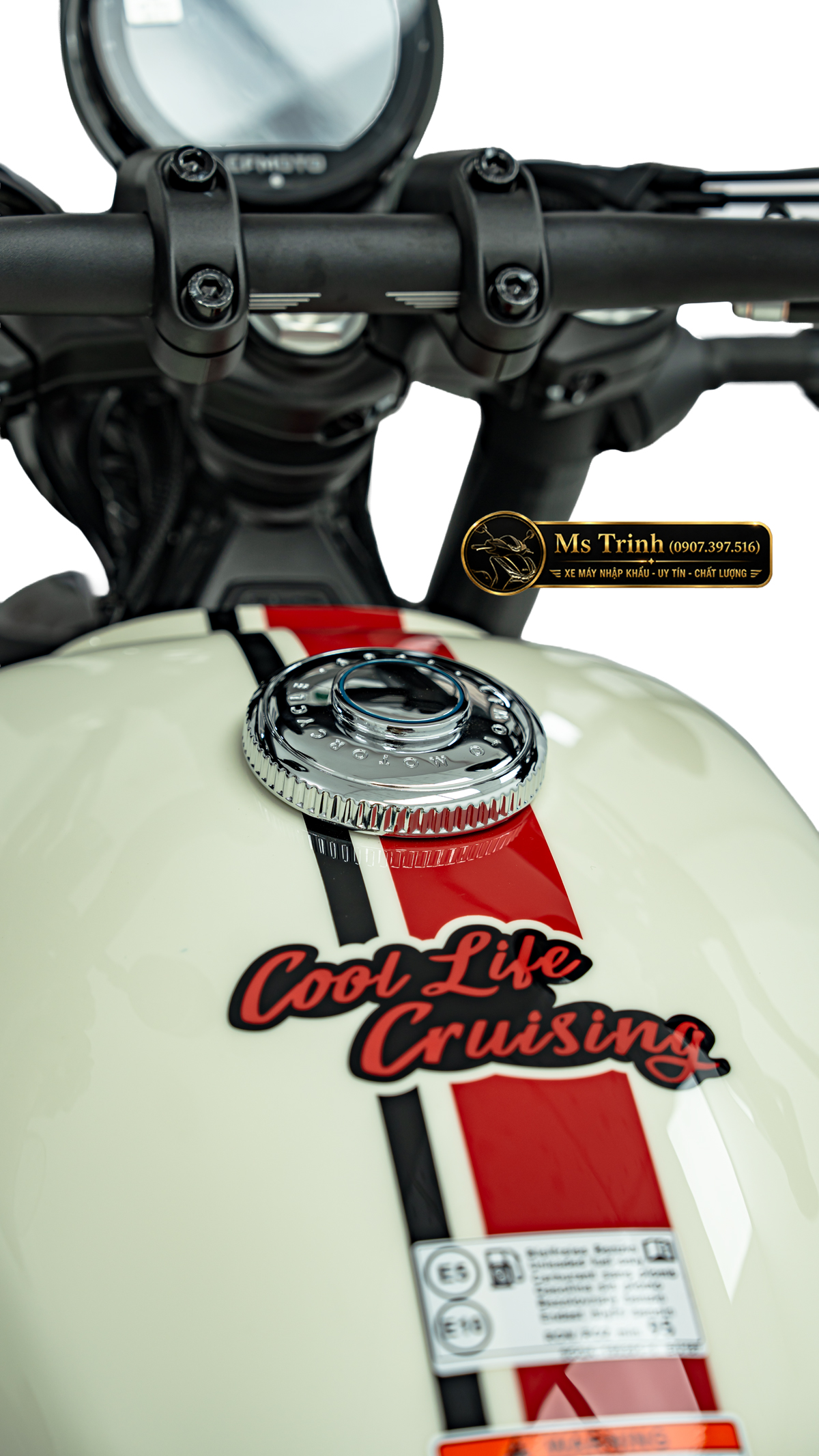 CFMOTO 450CL-C AMT Hải Phòng Cruiser 449cc số tự động, giá 167 triệu
