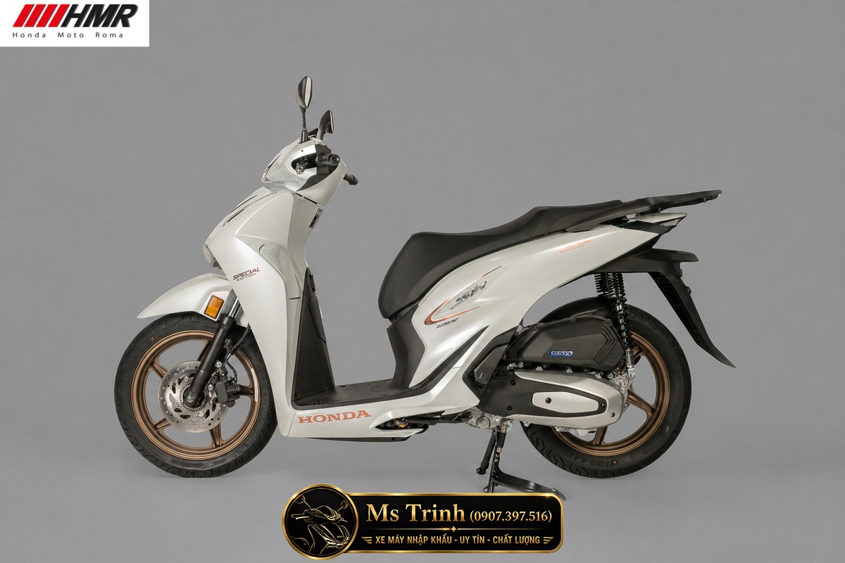 Honda SH150i Special Edition màu trắng 2026 nhập Ý tại Hải Phòng - Vẻ đẹp thanh lịch của dòng SH Ý cao cấp