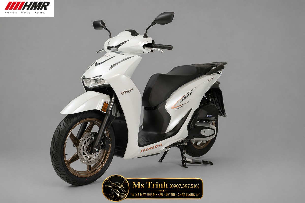 Honda SH150i Special Edition màu trắng 2026 nhập Ý tại Hải Phòng - Vẻ đẹp thanh lịch của dòng SH Ý cao cấp