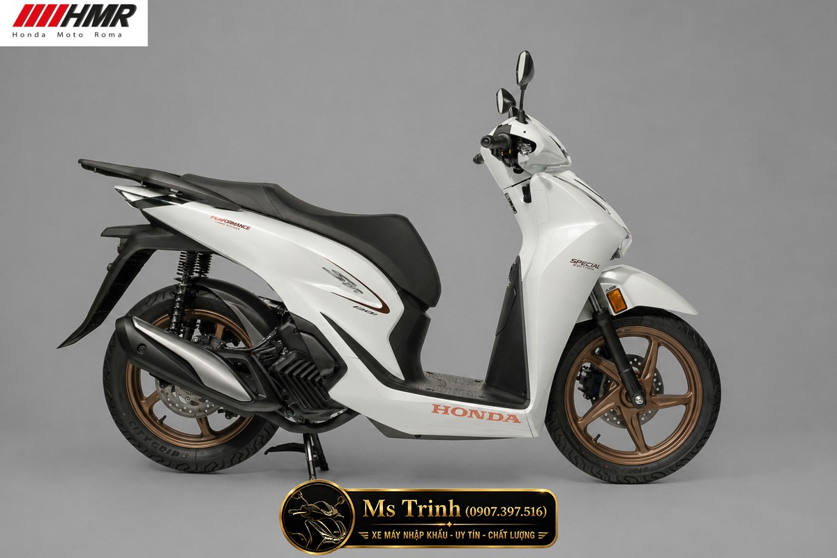 Honda SH150i Special Edition màu trắng 2026 nhập Ý tại Hải Phòng - Vẻ đẹp thanh lịch của dòng SH Ý cao cấp