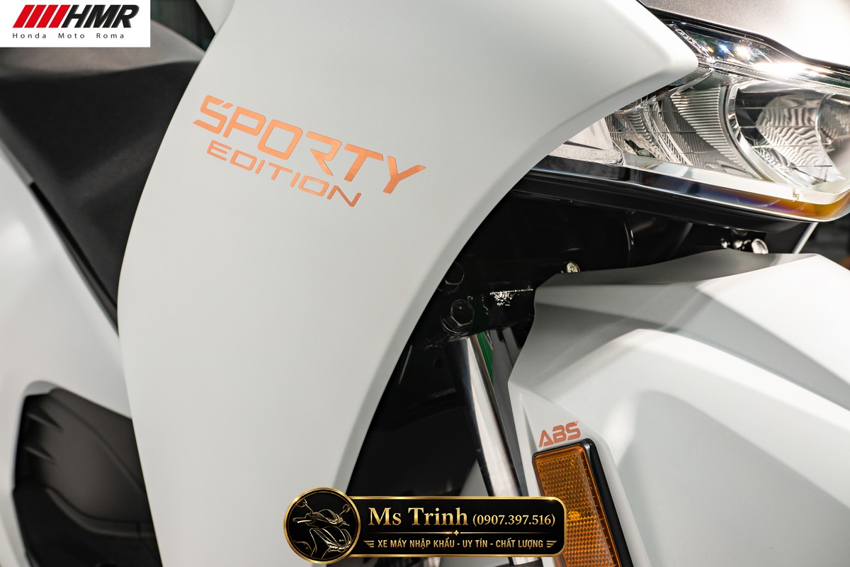 Honda SH350i nhập Ý 2026 tại Hải Phòng - SH350i Sporty Trắng Nhám, Xám Bóng Đẳng Cấp Chuẩn Ý