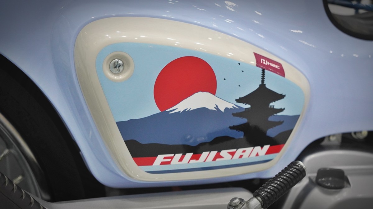 Honda Cub 110 Fujisan bản giới hạn tại Hải Phòng - Thiết kế đậm chất Nhật Bản