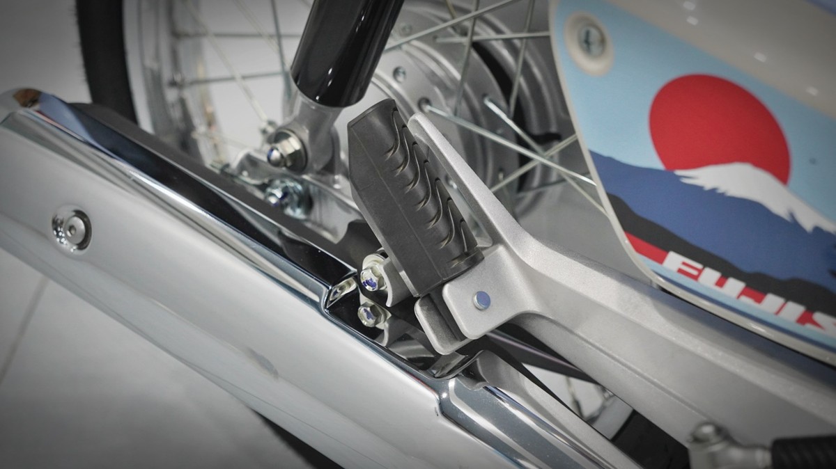 Honda Cub 110 Fujisan bản giới hạn tại Hải Phòng - Thiết kế đậm chất Nhật Bản