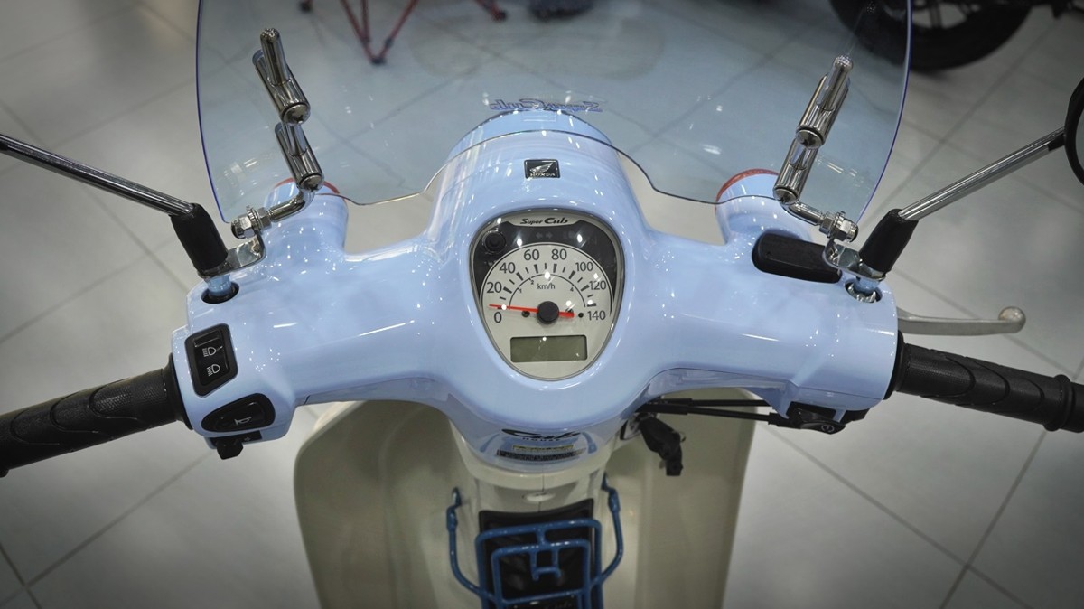 Honda Cub 110 Fujisan bản giới hạn tại Hải Phòng - Thiết kế đậm chất Nhật Bản