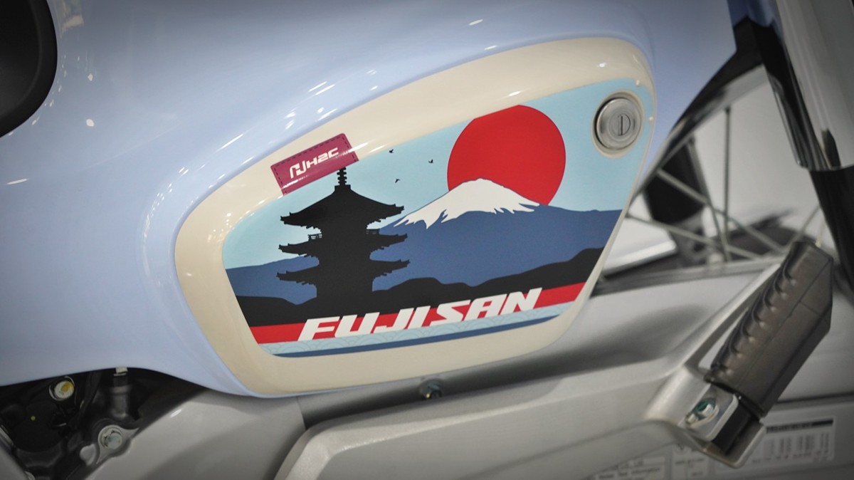 Honda Cub 110 Fujisan bản giới hạn tại Hải Phòng - Thiết kế đậm chất Nhật Bản