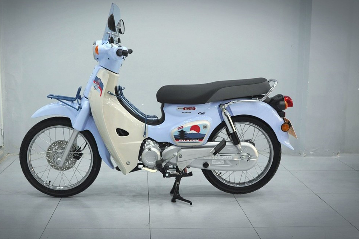 Honda Cub 110 Fujisan bản giới hạn tại Hải Phòng - Thiết kế đậm chất Nhật Bản