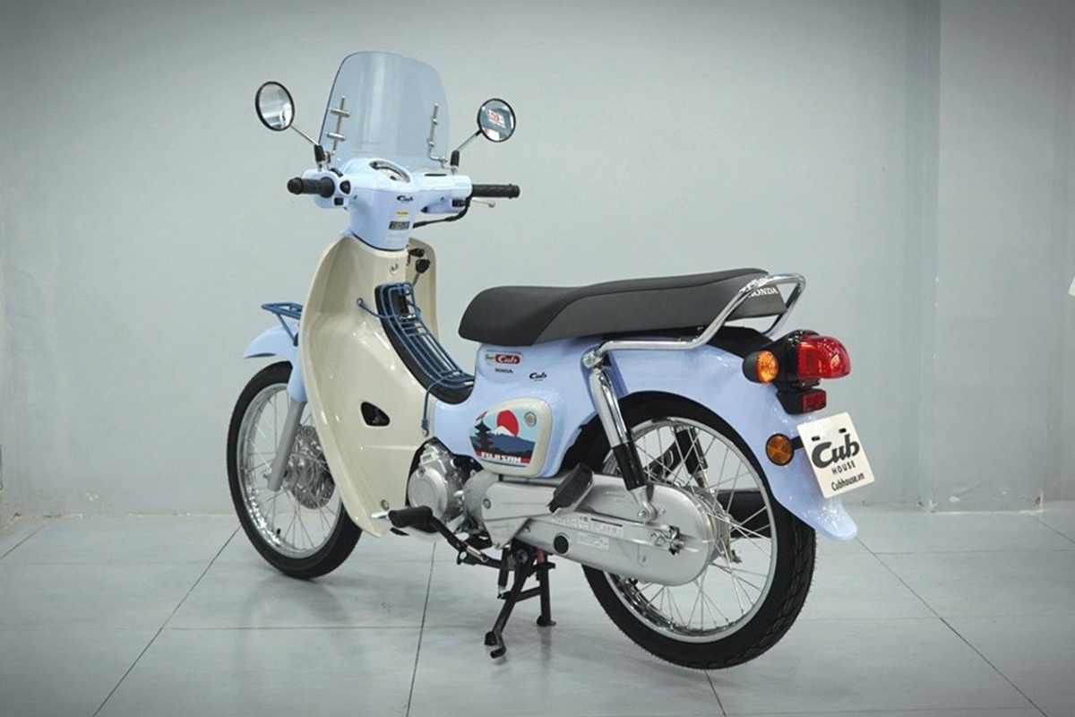 Honda Cub 110 Fujisan bản giới hạn tại Hải Phòng - Thiết kế đậm chất Nhật Bản