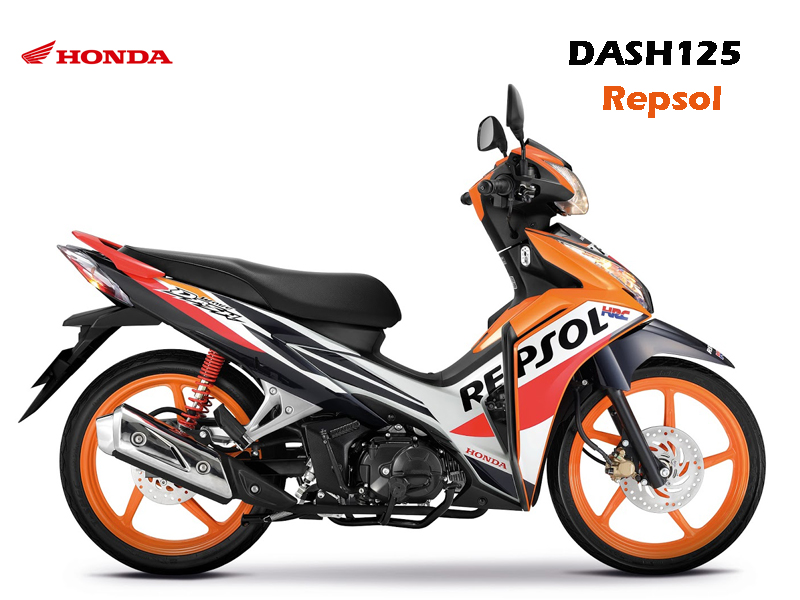 Honda Dash125 2025, 2 thắng dĩa, NK Chính Hãng Malaysia tại Hải Phòng