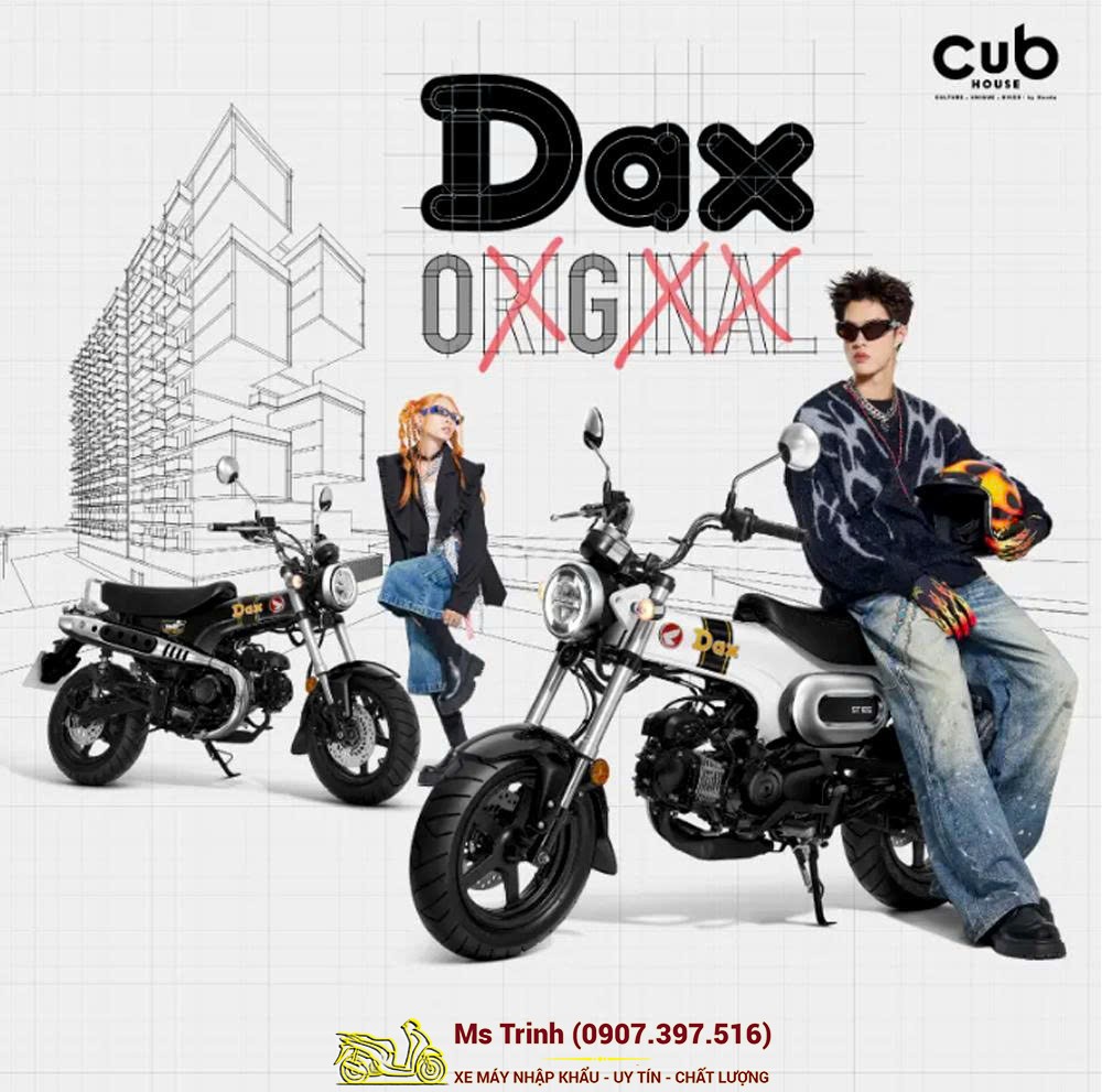Honda Dax ST125 2026 tại Hải Phòng - Minibike huyền thoại khung T-Bone đầy cá tính