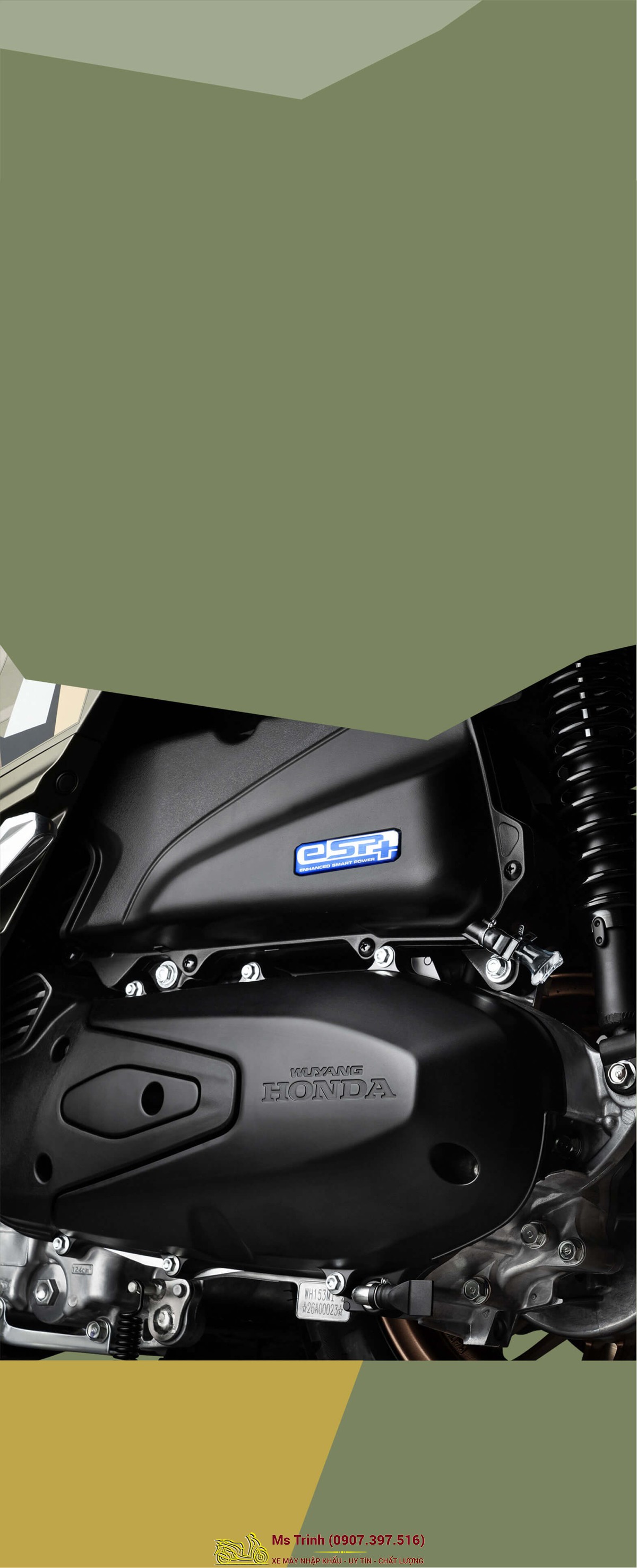 Honda HRD125 2026 - Xe tay ga ADV cá tính, ABS 2 kênh, công nghệ hiện đại tại Hải Phòng