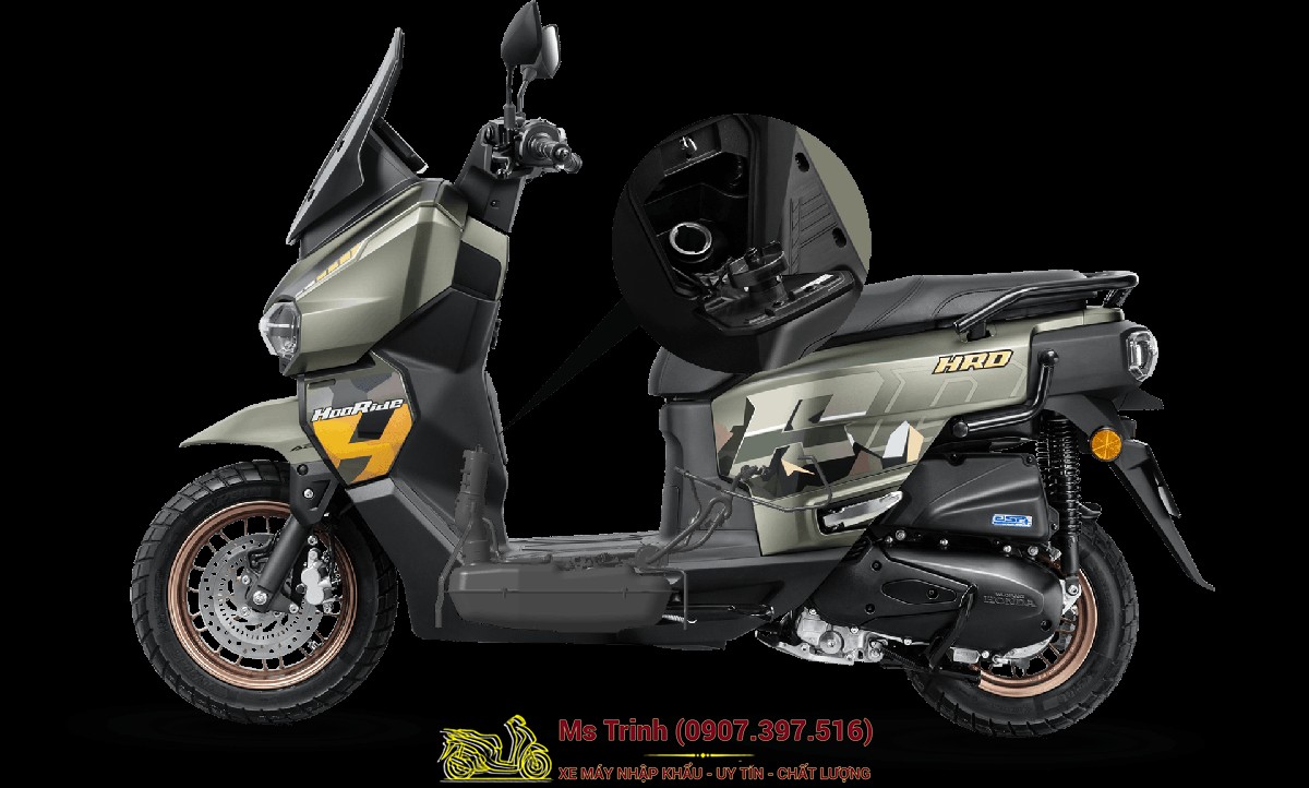 Honda HRD125 2026 - Xe tay ga ADV cá tính, ABS 2 kênh, công nghệ hiện đại tại Hải Phòng