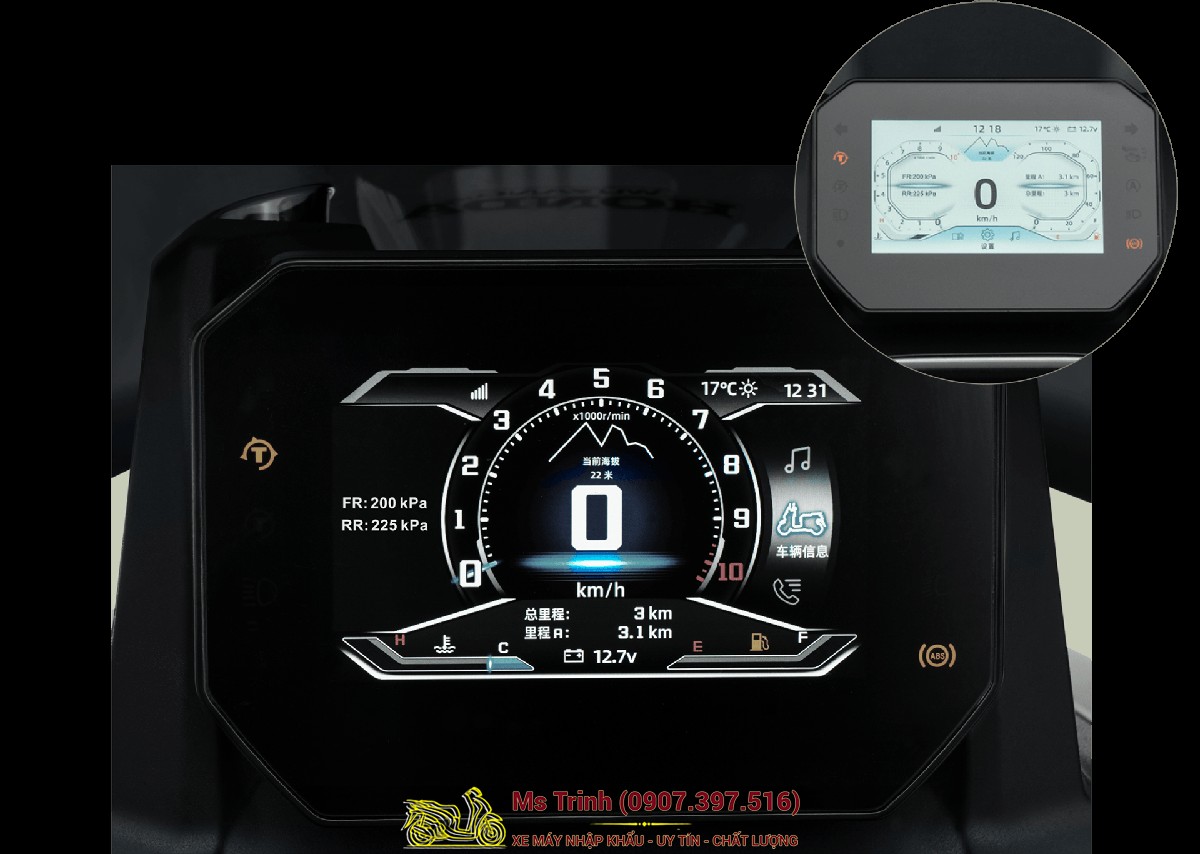 Honda HRD125 2026 - Xe tay ga ADV cá tính, ABS 2 kênh, công nghệ hiện đại tại Hải Phòng