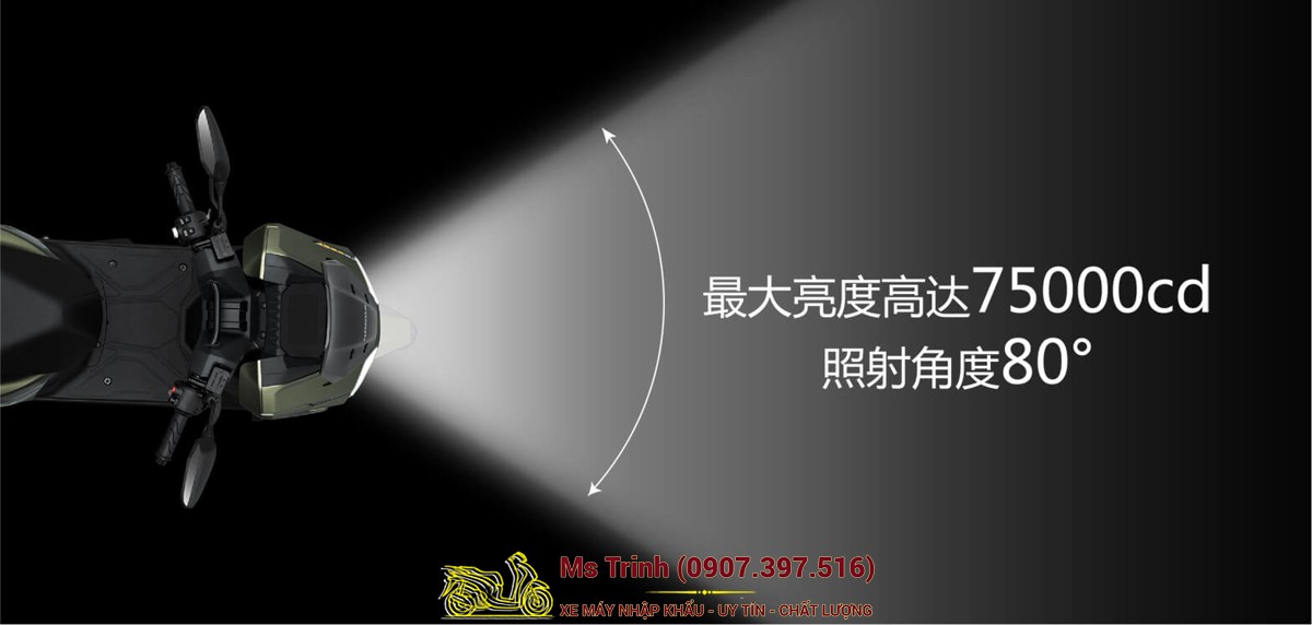 Honda HRD125 2026 - Xe tay ga ADV cá tính, ABS 2 kênh, công nghệ hiện đại tại Hải Phòng