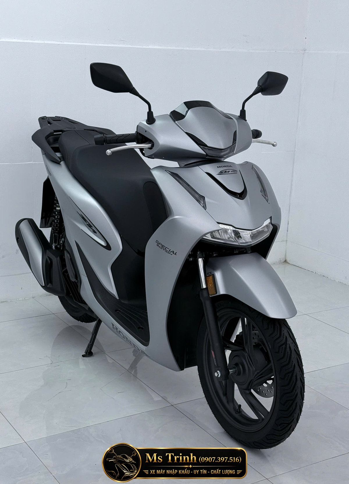 Honda SH150i Special Edition HMR màu bạc nhập Ý 2026 tại Hải Phòng | Giá mới nhất, xe chính ngạch Honda Moto Roma
