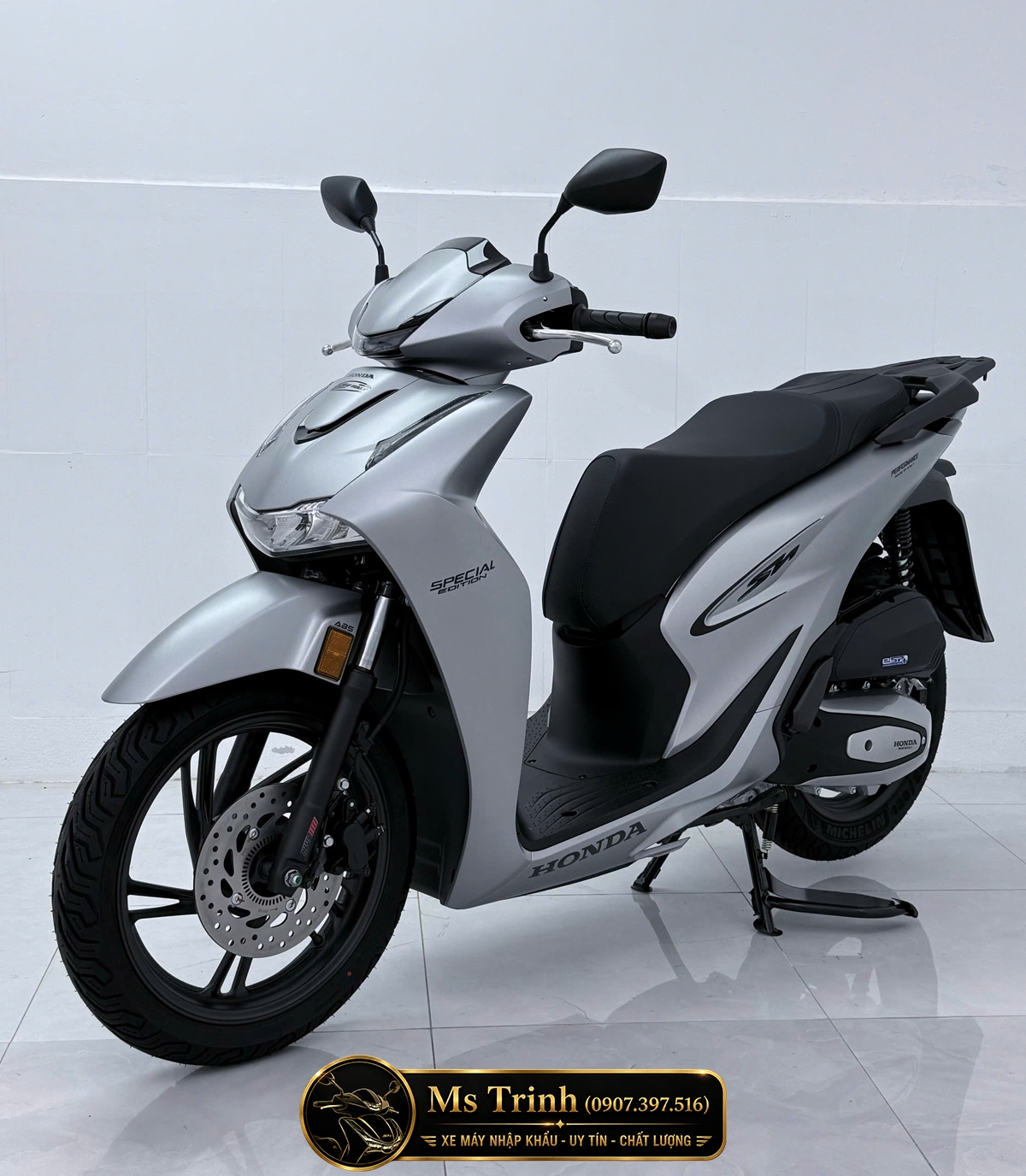 Honda SH150i Special Edition HMR màu bạc nhập Ý 2026 tại Hải Phòng | Giá mới nhất, xe chính ngạch Honda Moto Roma