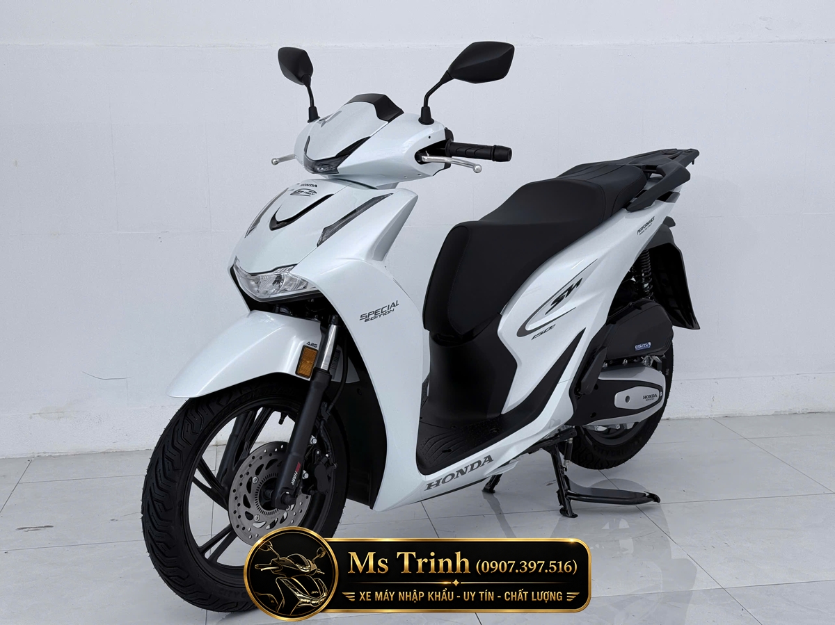 Honda SH150i Special Edition Standard nhập HMR Ý màu trắng tại Hải Phòng: Giá trị nằm trong từng chi tiết nguyên bản