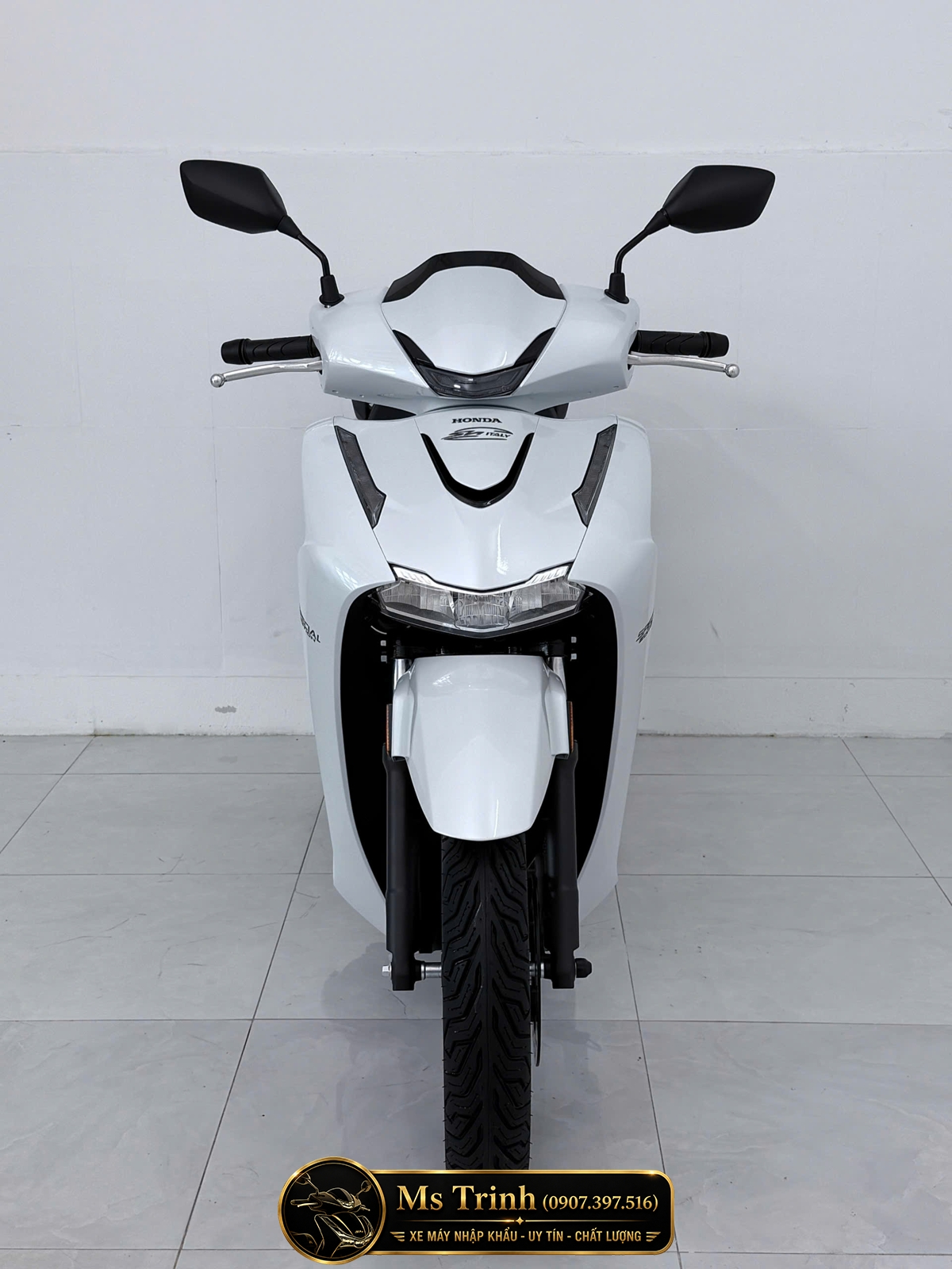Honda SH150i Special Edition Standard nhập HMR Ý màu trắng tại Hải Phòng: Giá trị nằm trong từng chi tiết nguyên bản