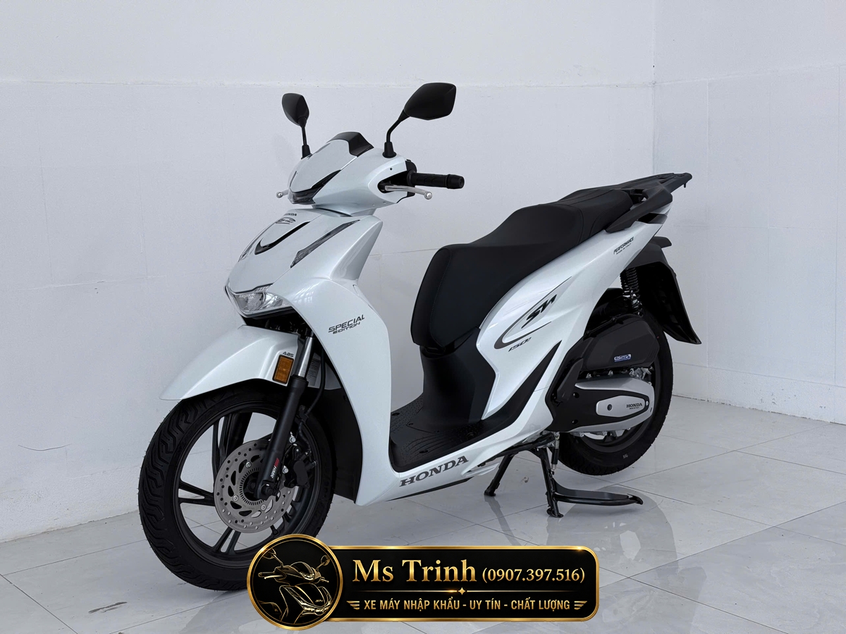 Honda SH150i Special Edition Standard nhập HMR Ý màu trắng tại Hải Phòng: Giá trị nằm trong từng chi tiết nguyên bản