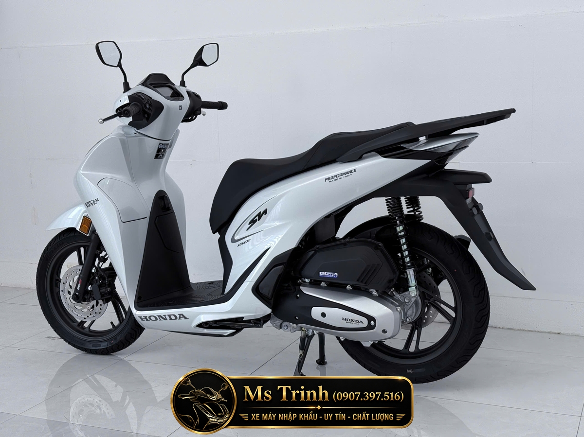 Honda SH150i Special Edition Standard nhập HMR Ý màu trắng tại Hải Phòng: Giá trị nằm trong từng chi tiết nguyên bản