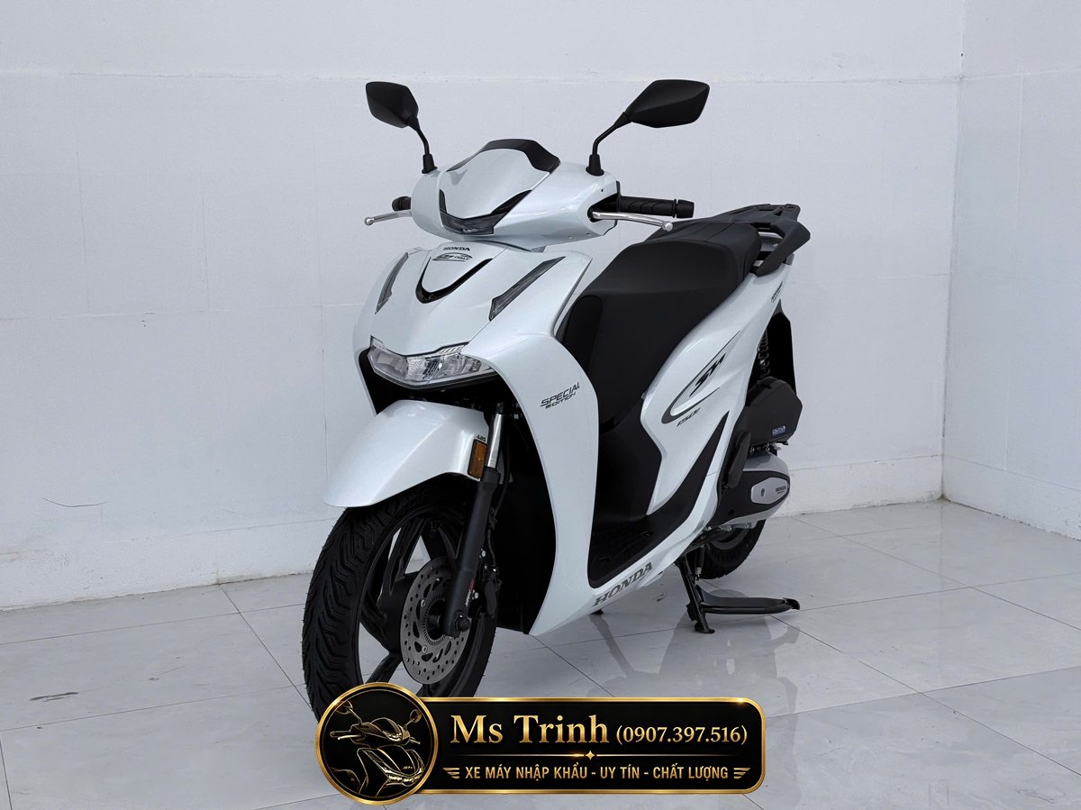 Honda SH150i Special Edition Standard nhập HMR Ý màu trắng tại Hải Phòng: Giá trị nằm trong từng chi tiết nguyên bản