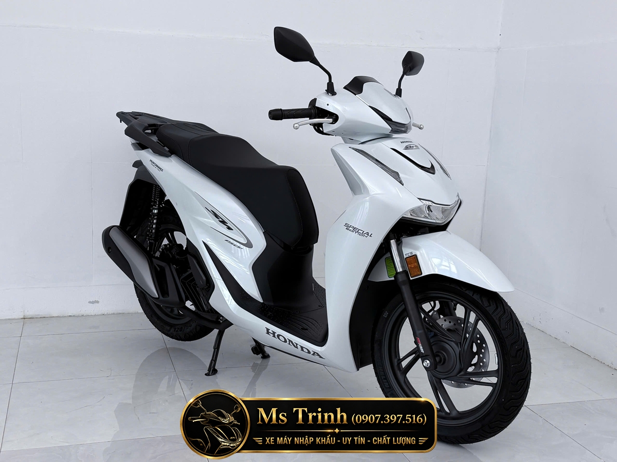 Honda SH150i Special Edition Standard nhập HMR Ý màu trắng tại Hải Phòng: Giá trị nằm trong từng chi tiết nguyên bản
