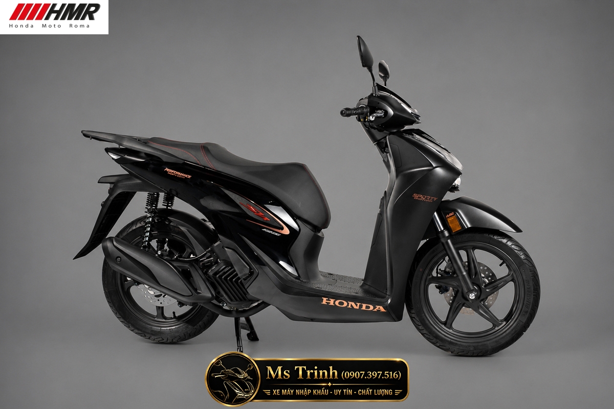 Honda SH150i nhập Ý 2026 Sporty màu đen tại Hải Phòng - Mẫu SH Ý cao cấp được săn đón nhất hiện nay