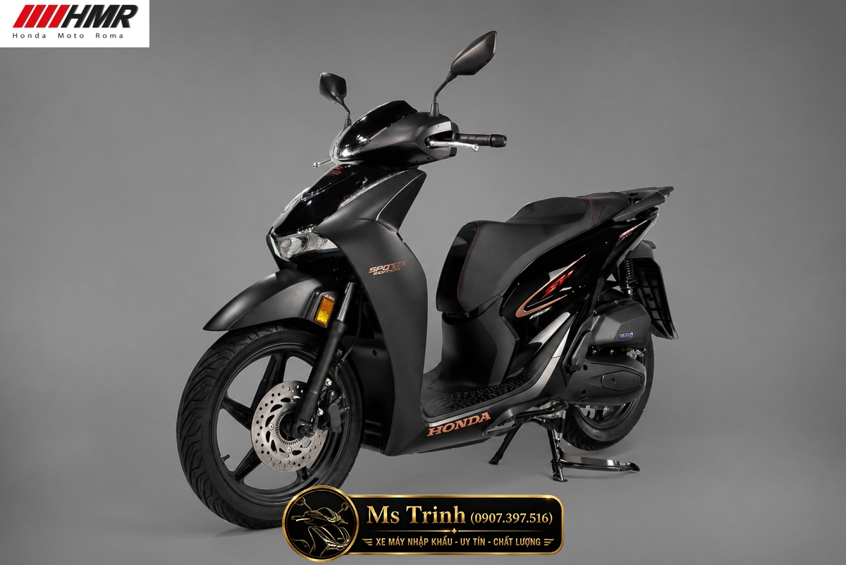 Honda SH150i nhập Ý 2026 Sporty màu đen tại Hải Phòng - Mẫu SH Ý cao cấp được săn đón nhất hiện nay
