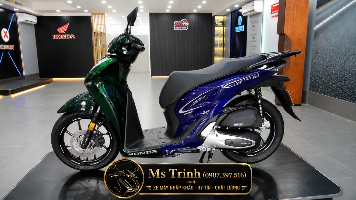 Honda SH150i Vetro Green - Sapphire tại Hải Phòng: SH Ý Limited 200 xe