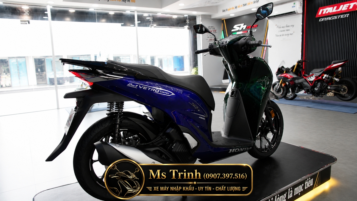 Honda SH150i Vetro Green - Sapphire tại Hải Phòng: SH Ý Limited 200 xe