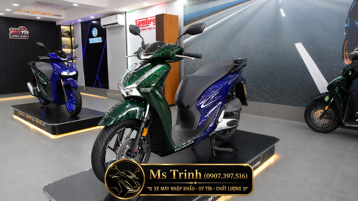 Honda SH150i Vetro Green - Sapphire tại Hải Phòng: SH Ý Limited 200 xe