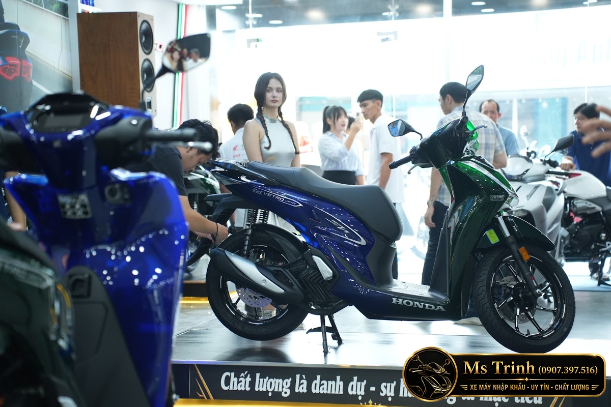 Honda SH150i Vetro Sapphire - Green tại Hải Phòng: SH Ý 2 trong 1 giới hạn 200 xe