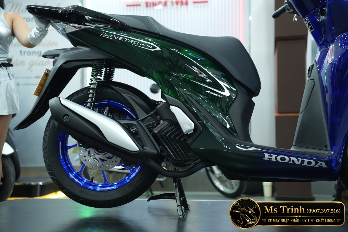 Honda SH150i Vetro Sapphire - Green tại Hải Phòng: SH Ý 2 trong 1 giới hạn 200 xe