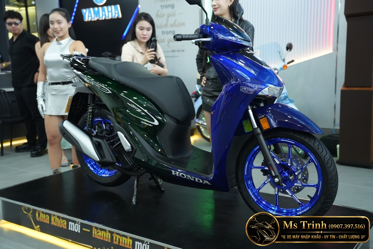 Honda SH150i Vetro Sapphire - Green tại Hải Phòng: SH Ý 2 trong 1 giới hạn 200 xe
