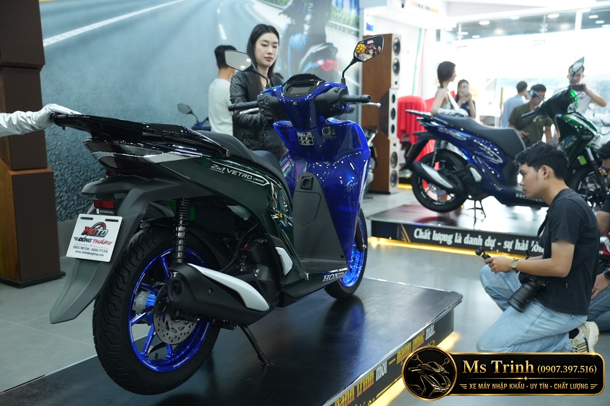 Honda SH150i Vetro Sapphire - Green tại Hải Phòng: SH Ý 2 trong 1 giới hạn 200 xe