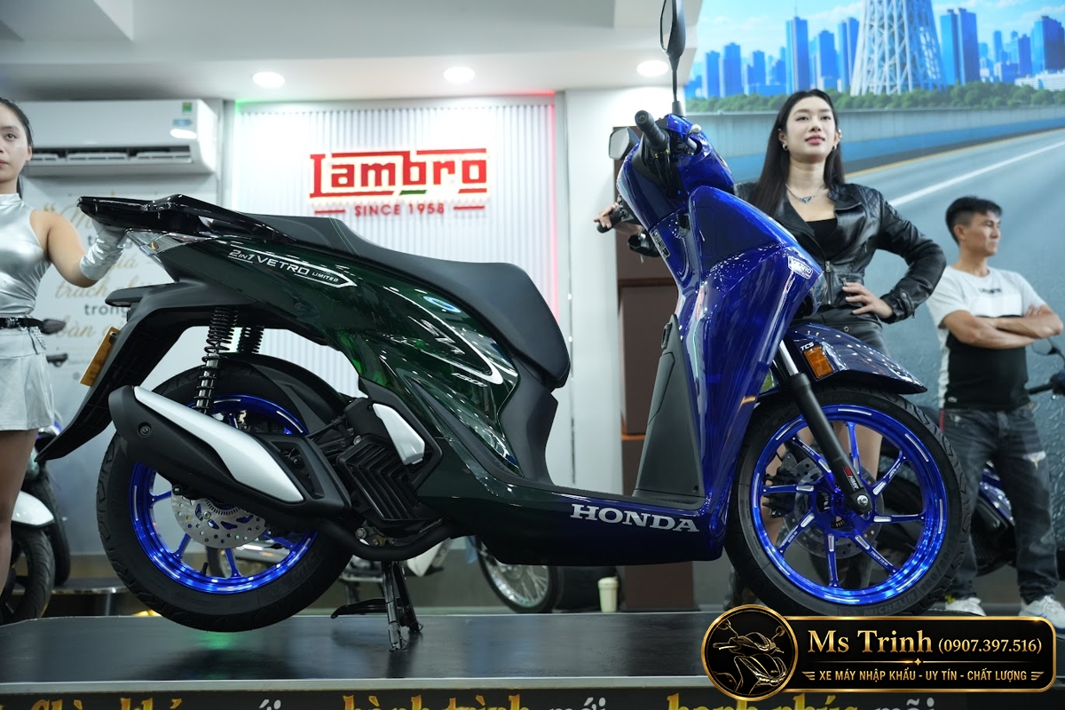Honda SH150i Vetro Sapphire - Green tại Hải Phòng: SH Ý 2 trong 1 giới hạn 200 xe