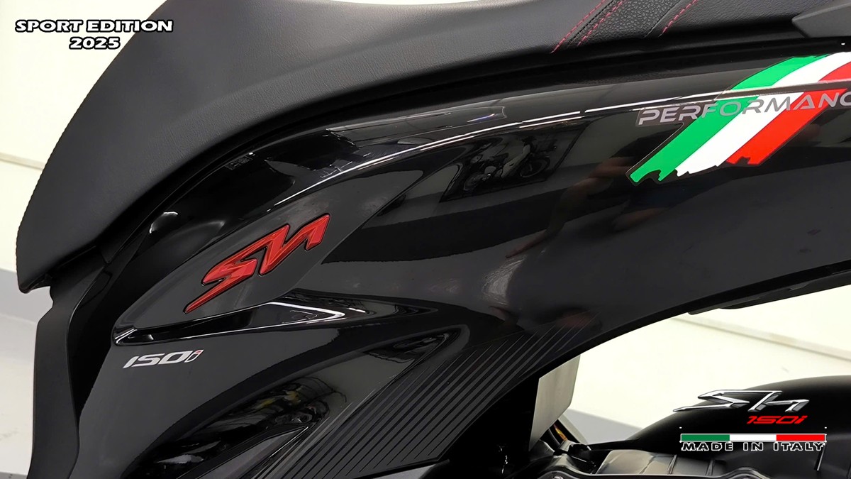 Honda SH150i 2025 Italy Sport Edition Màu Đen, Nhập Chính Hãng, Giá Rẻ tại Hải Phòng