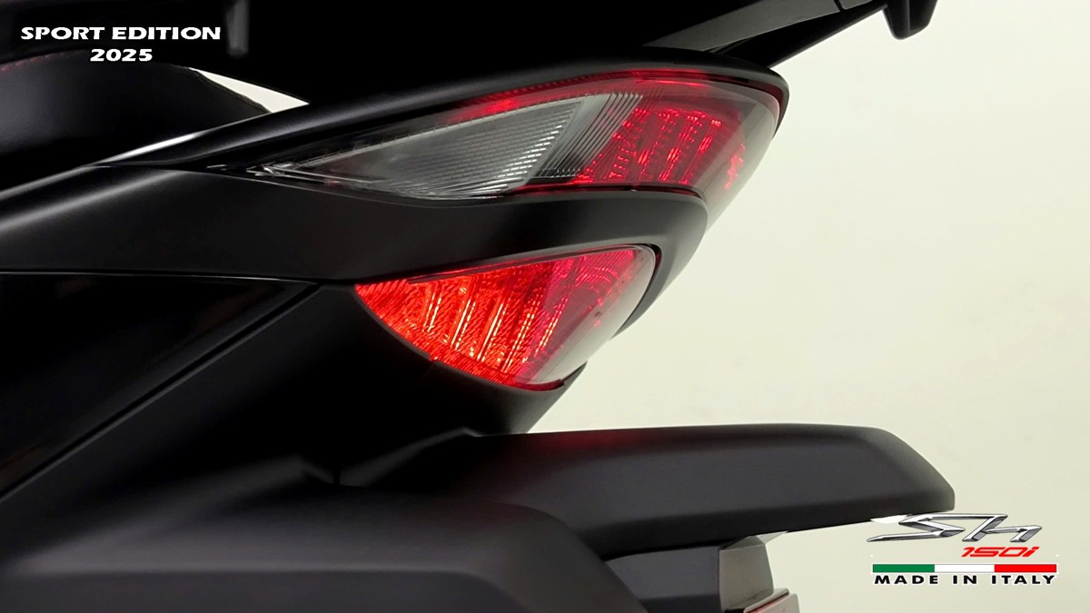 Honda SH150i 2025 Italy Sport Edition Màu Đen, Nhập Chính Hãng, Giá Rẻ tại Hải Phòng
