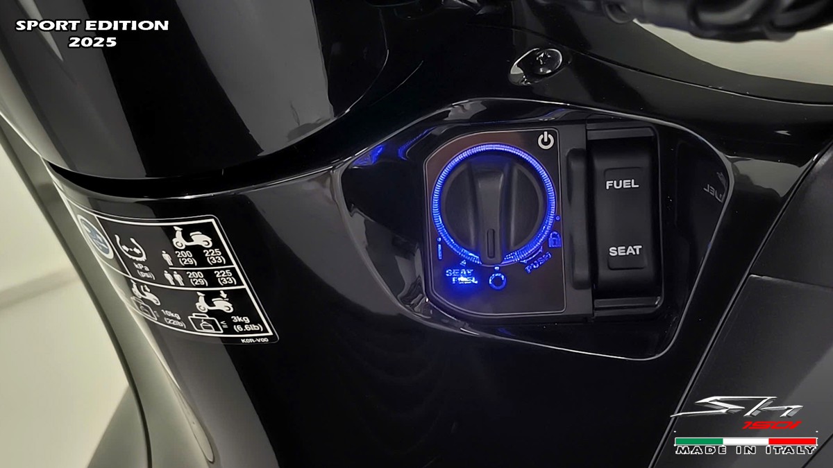 Honda SH150i 2025 Italy Sport Edition Màu Đen, Nhập Chính Hãng, Giá Rẻ tại Hải Phòng