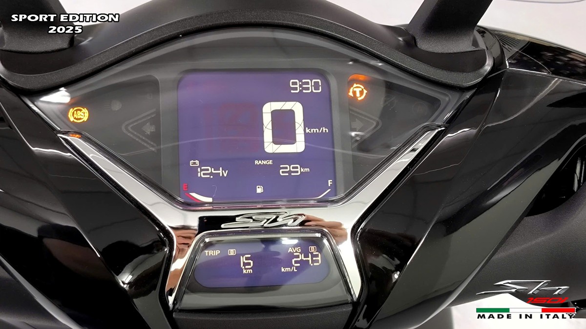 Honda SH150i 2025 Italy Sport Edition Màu Đen, Nhập Chính Hãng, Giá Rẻ tại Hải Phòng