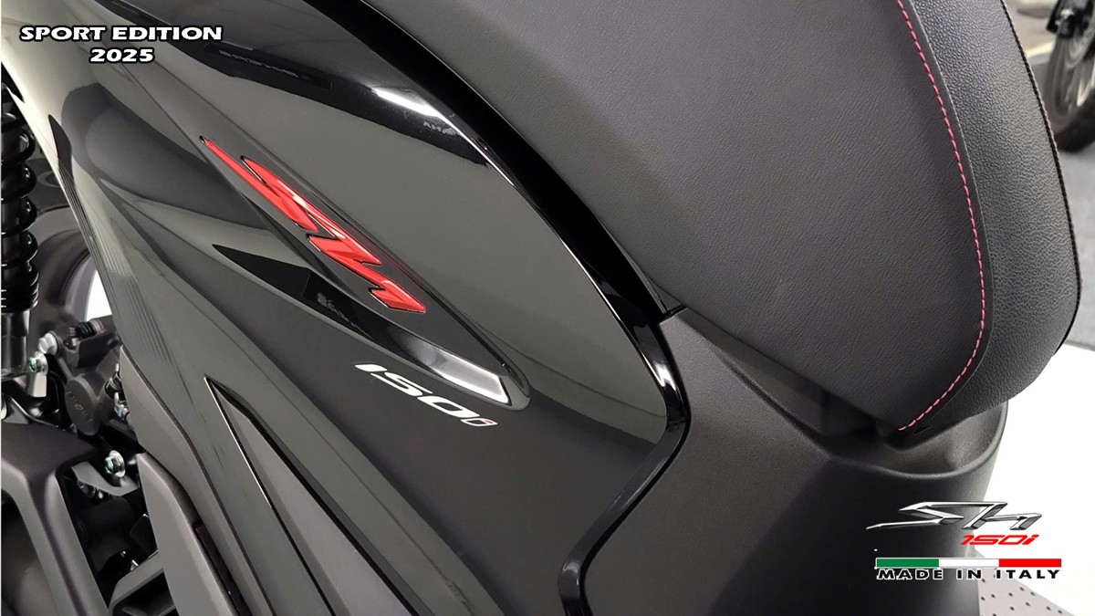 Honda SH150i 2025 Italy Sport Edition Màu Đen, Nhập Chính Hãng, Giá Rẻ tại Hải Phòng